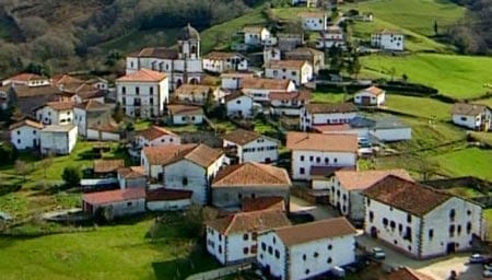 Vista aérea de Zugarramurdi