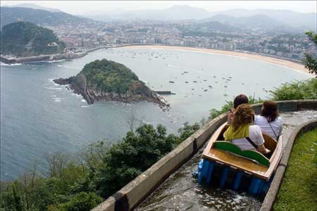 Vistas desde el Monte Igeldo
