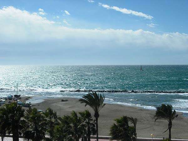 Playas en las costas de Almería