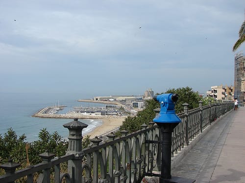Playa del Milagro desde el Balcón del Mediterráneo