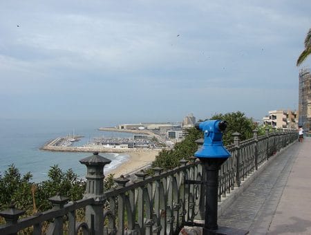Playa del Milagro desde el Balcón del Mediterráneo