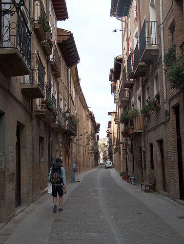 De camino hacia Santiago por Puente la Reina