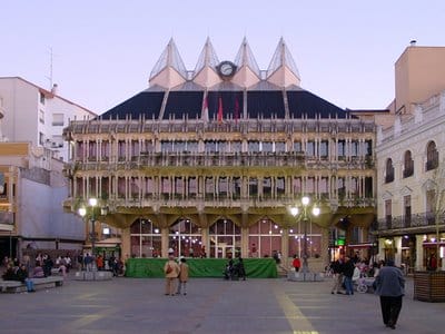 Ayuntamiento de Ciudad Real en la Plaza Mayor