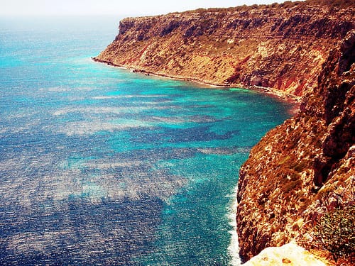 Vistas desde el faro de Formentera