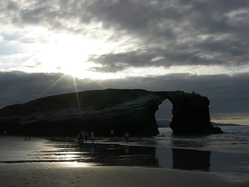 Playa de las Catedrales en Ribadeo