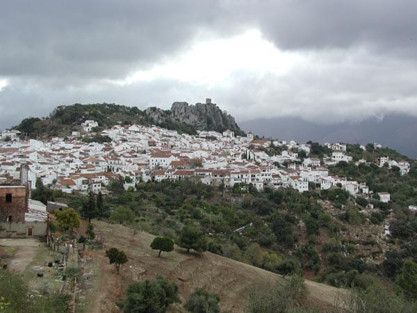 Gaucín, la blancura de la Sierra de Ronda