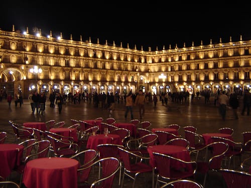 Vida nocturna en Salamanca
