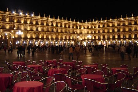 Vida nocturna en Salamanca
