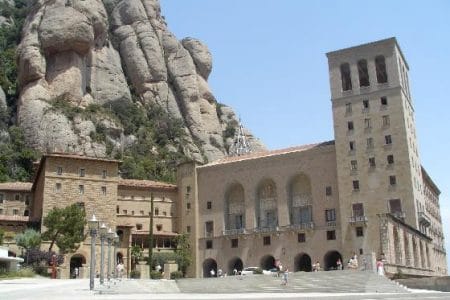 El Monasterio de Montserrat en Barcelona