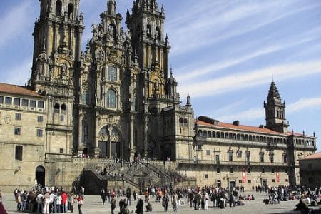 Las mejores plazas de Santiago de Compostela