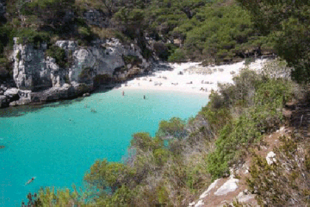 Playas y calas de Menorca