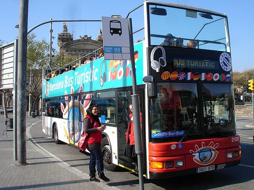Bus turístico de Barcelona