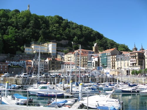 El Monte Urgull en San Sebastián