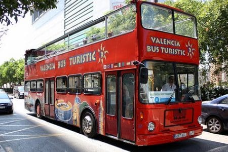 Autobuses turisticos en Valencia