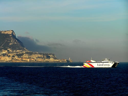 Ferry en Gibraltar