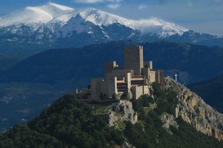 El Castillo de Santa Catalina en Jaén