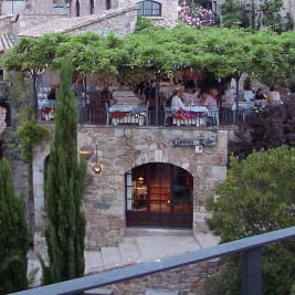 Restaurante Castell Vell en Tossa de Mar