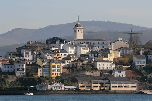 La bella localidad de Castropol, en Asturias