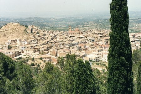 Calaceite, el castillo del olivo de Teruel