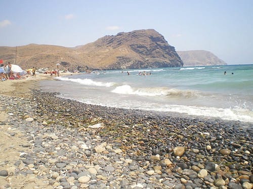 Playa de Las Negras en Almeria sobre7