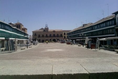 La Plaza Mayor de Almagro, en Ciudad Real