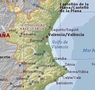 Información sobre la Comunidad Valenciana