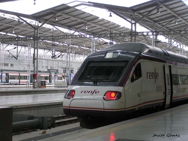 Maria Zambrano, estacion de tren en Malaga