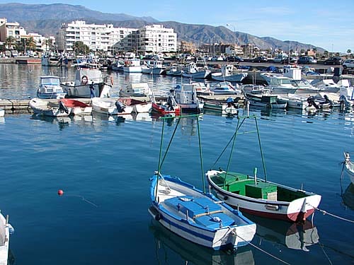 Puerto de Adra, en Almeria