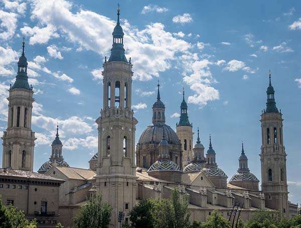 Basílica del Pilar en Zaragoza