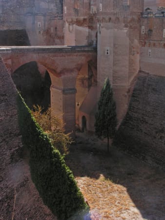 Interior del Castillo de Coca