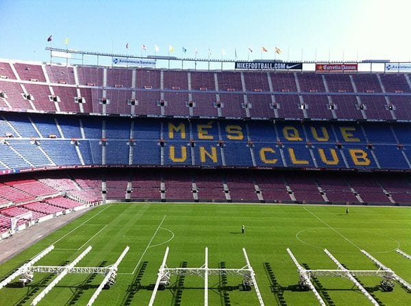 Nou Camp en Barcelona