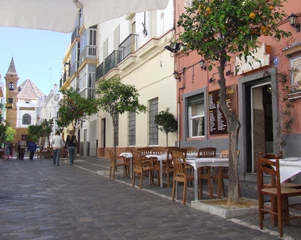 Calle de la Palma en barrio de la Viña