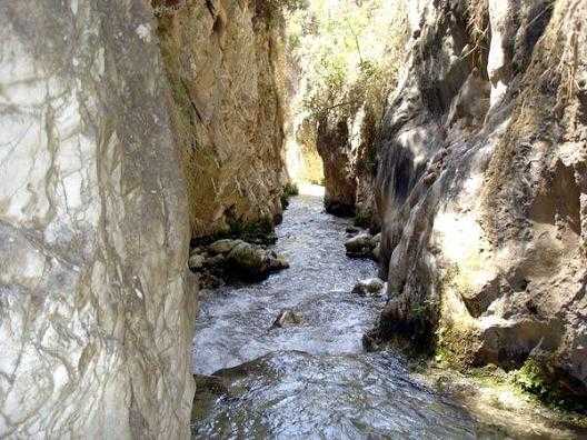 Ruta senderista rio Chillar