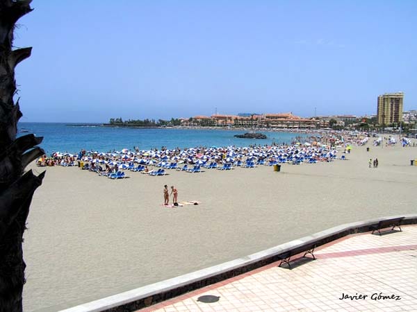 Sur de Tenerife: playa de las Vistas