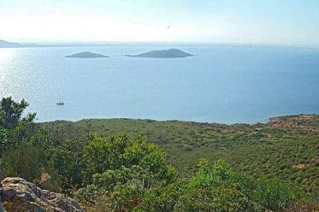 La isla Perdiguera, en el Mar Menor