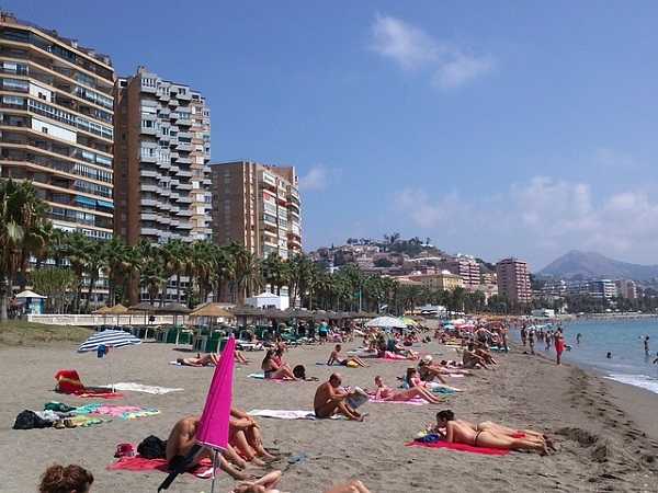 Playa de la Malagueta, Málaga