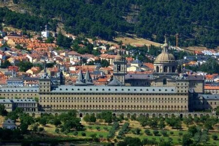 El Real Sitio de San Lorenzo de El Escorial, en Madrid